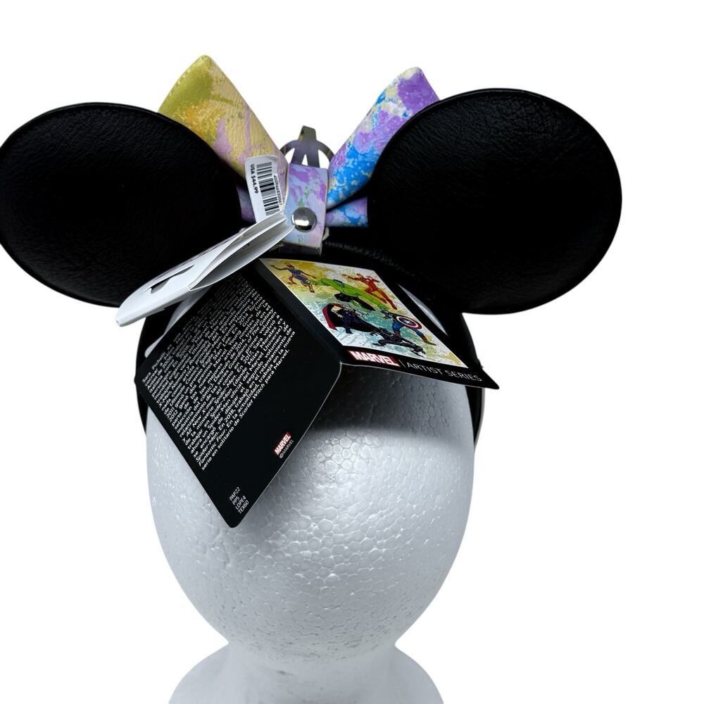 NWT Disney Marvel Avengers Mickey Ears Loungefly Hero Theme Parks Collector - Picture 8 of 14